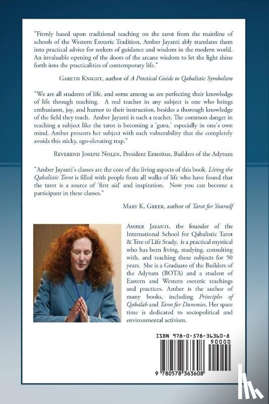 Jayanti, Amber - Living the Qabalistic Tarot