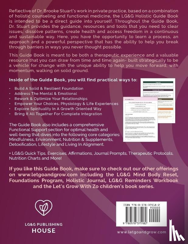 Stuart, Brooke - Let Go & Grow Holistic Guide Book