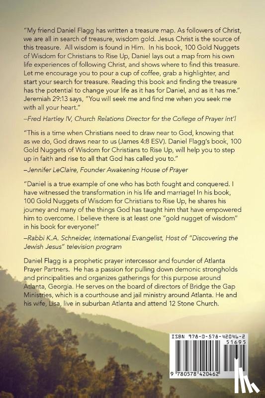 Flagg, Daniel - 100 Gold Nuggets of Wisdom for Christians to Rise Up