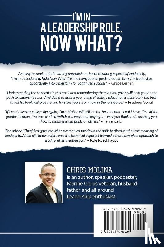 Molina, Chris - I'm in a Leadership Role, Now What?