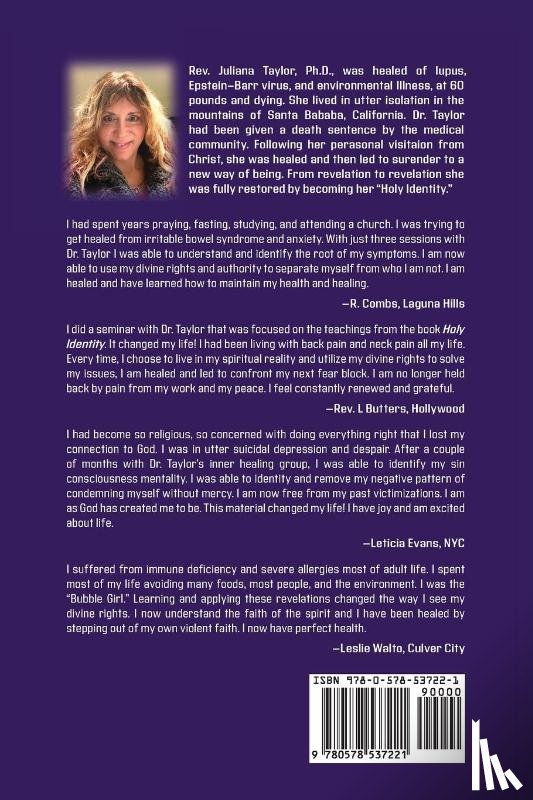 Taylor, Juliana - Your Holy Identity