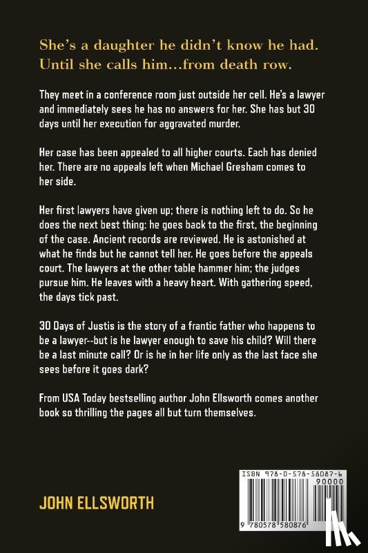 Ellsworth, John - 30 Days of Justis