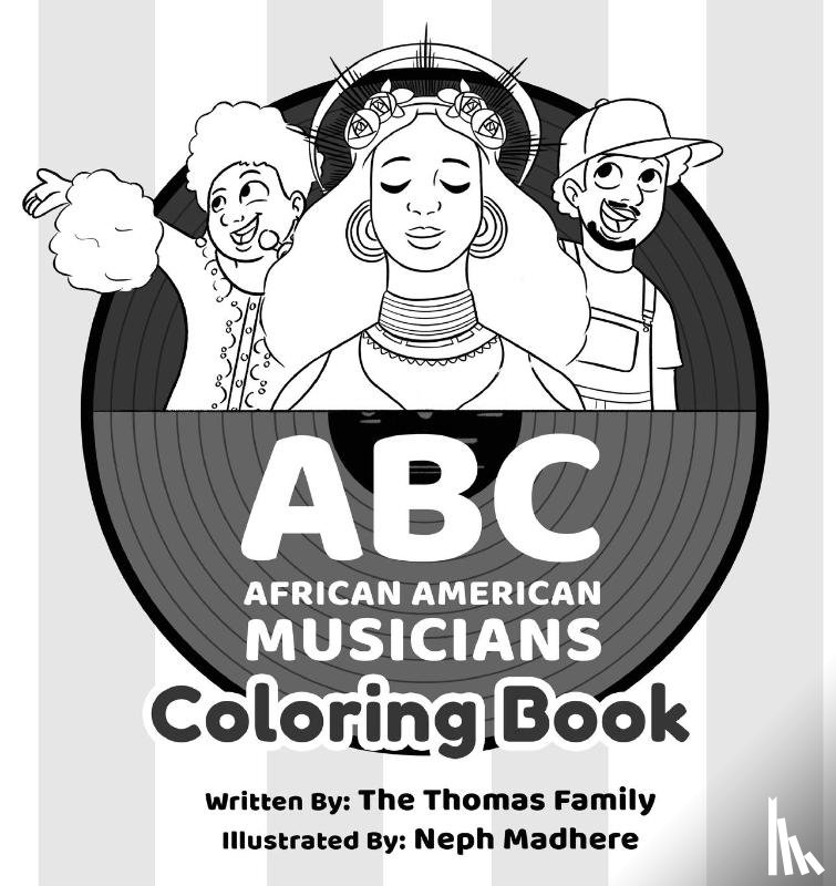 The Thomas Family - ABC - African American Musicians Coloring Book