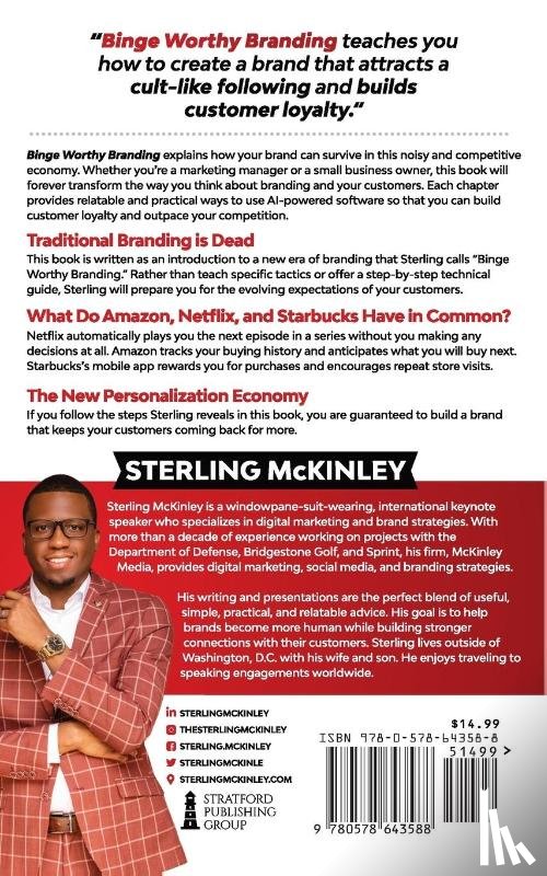McKinley, Sterling - Binge Worthy Branding