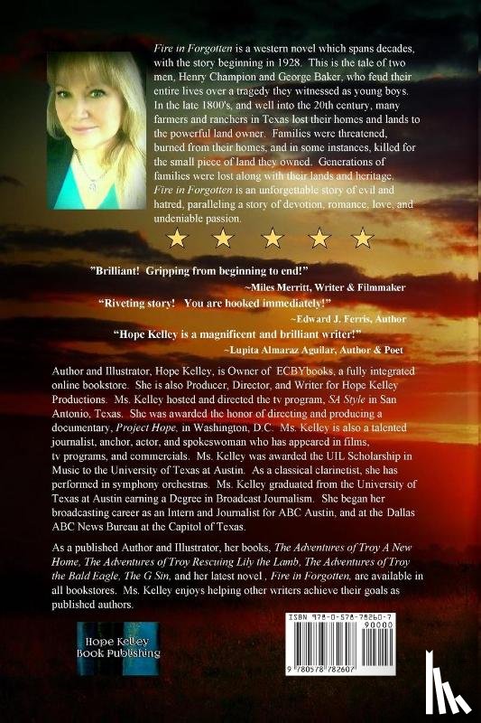 Kelley, Hope - Kelley, H: Fire In Forgotten