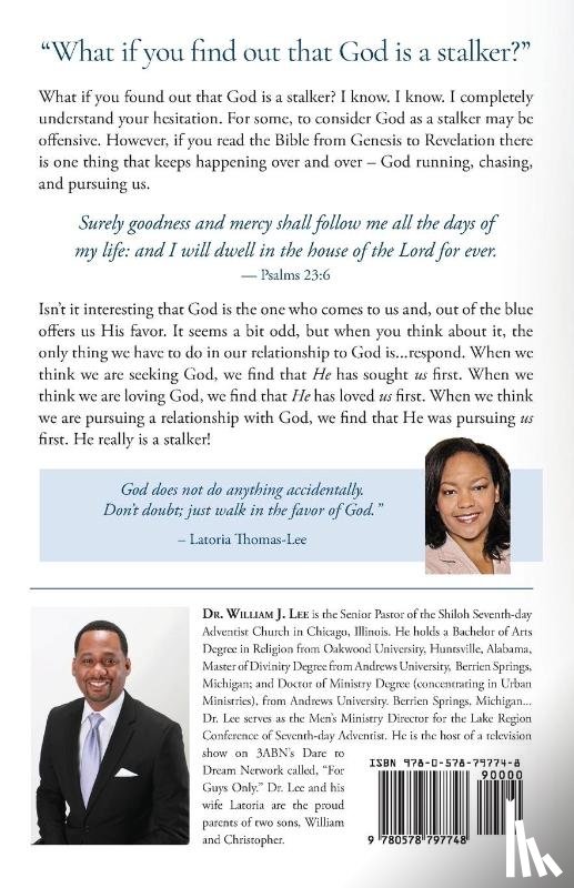 Lee, Dr William J - Pursuing the Favor of God!