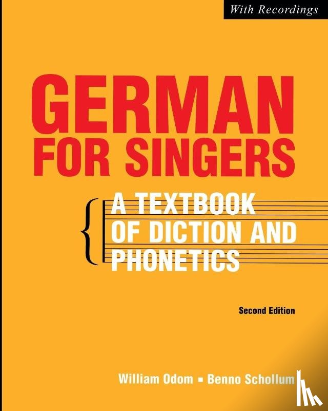 Odom, William, Schollum, Benno - German for Singers