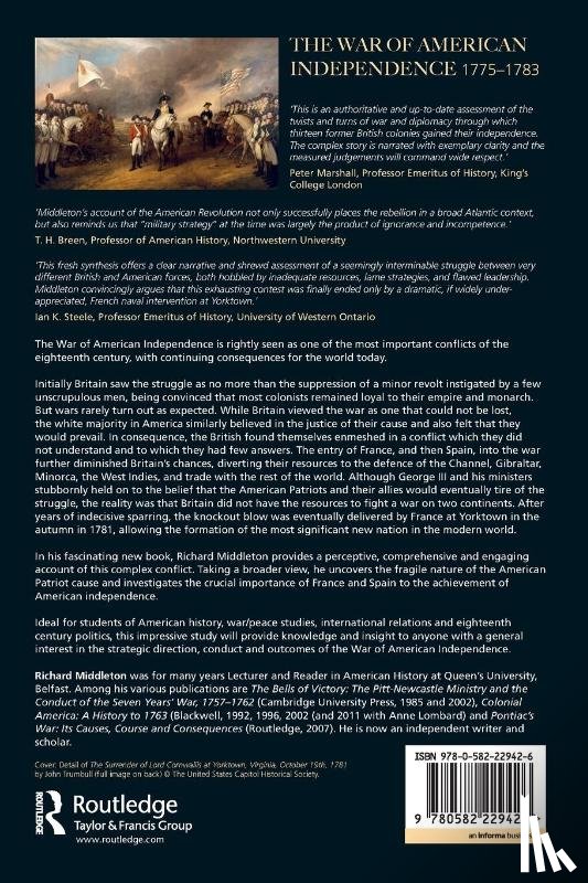 Middleton, Richard - The War of American Independence