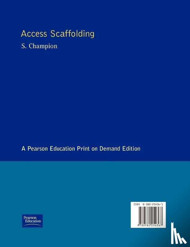 Champion, Stewart - Access Scaffolding