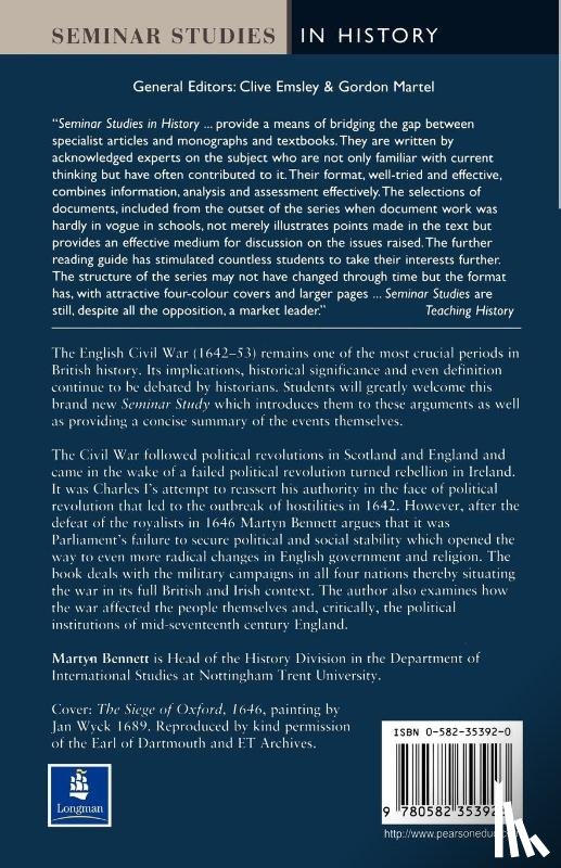 Bennett, Martyn - The English Civil War 1640-1649