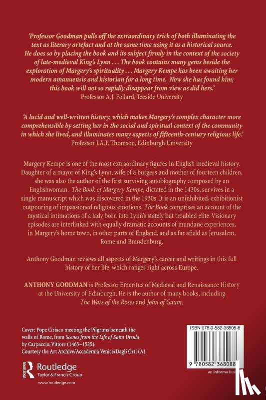 Goodman, A.E. - Margery Kempe