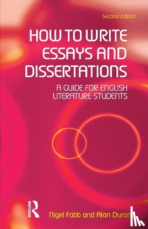 Durant, Alan, Fabb, Nigel (University of Strathclyde - How to Write Essays and Dissertations