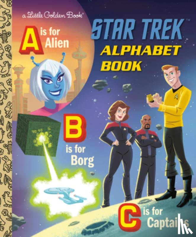 Books, Golden, Beavers, Ethen - Star Trek ABC Book