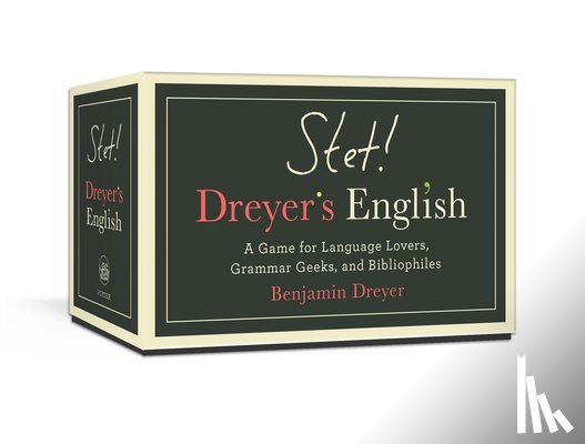 Dreyer, Benjamin - STET! Dreyer's Game of English