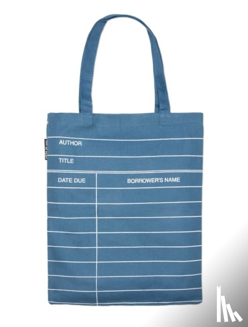 Out of Print - Library Card (Denim) Tote Bag
