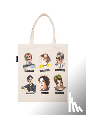 Out of Print - Punk Rock Authors Tote Bag
