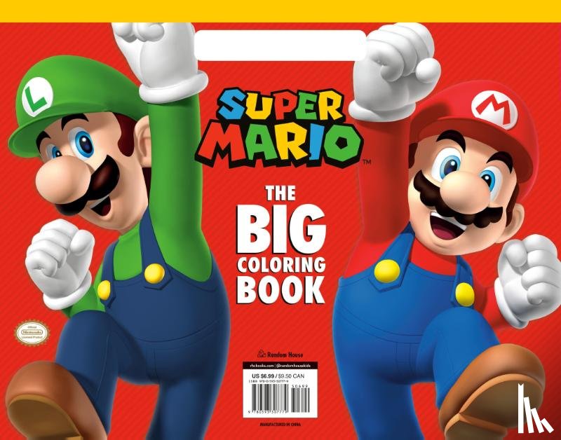 Random House - Super Mario: The Big Coloring Book (Nintendo®)