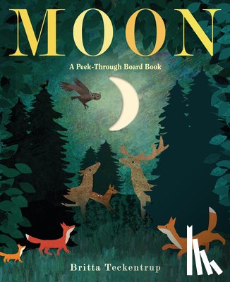 Teckentrup, Britta - Moon: A Peek-Through Board Book