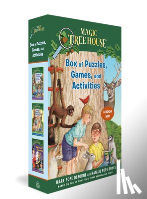 Osborne, Mary Pope, Boyce, Natalie Pope - Magic Tree House Box of Puzzles, Games, and Activities (3 Book Set)