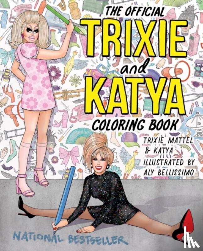 Mattel, Trixie, Zamolodchikova, Katya - The Official Trixie and Katya Coloring Book