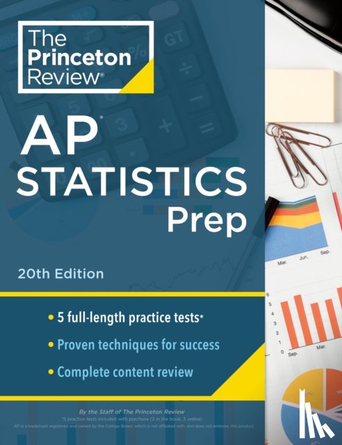 Review, The Princeton - Princeton Review AP Statistics Prep, 2024