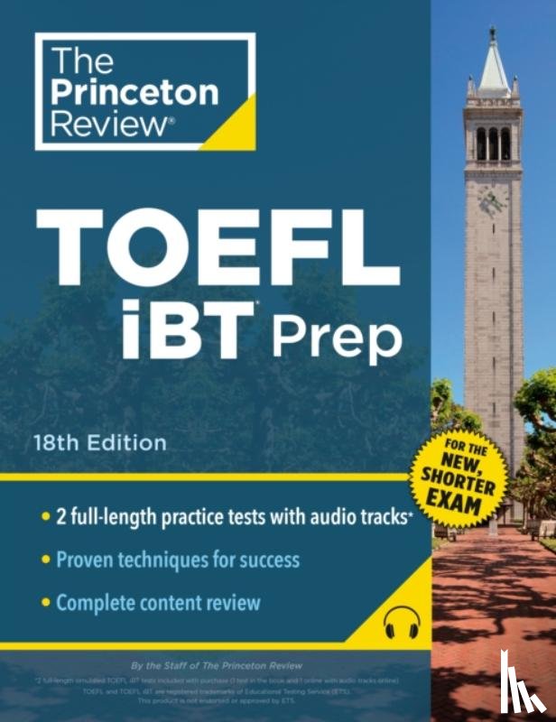 Princeton Review - Princeton Review TOEFL iBT Prep with Audio/Listening Tracks, 18th Edition