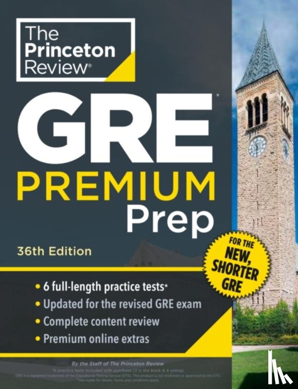 Princeton Review - Princeton Review GRE Premium Prep, 36th Edition