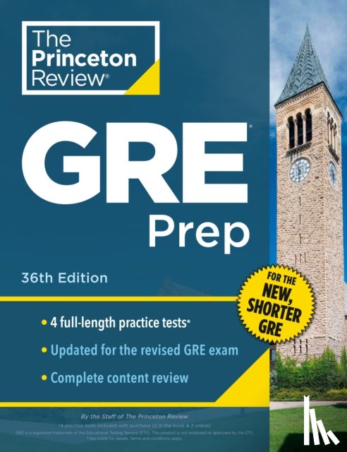 Princeton Review - Princeton Review GRE Prep, 36th Edition