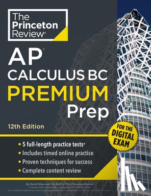 Khan, David - Princeton Review AP Calculus BC Premium Prep, 12th Edition
