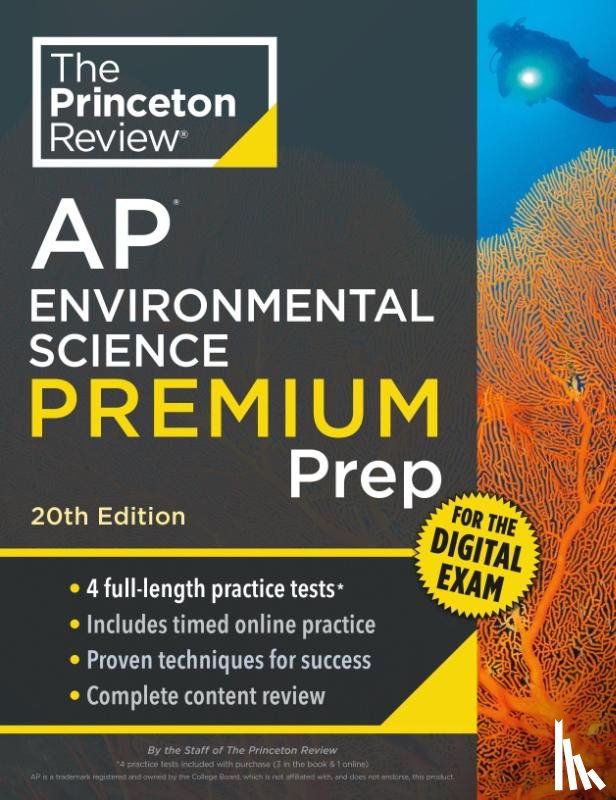 Princeton Review - Princeton Review AP Environmental Science Premium Prep, 20th Edition