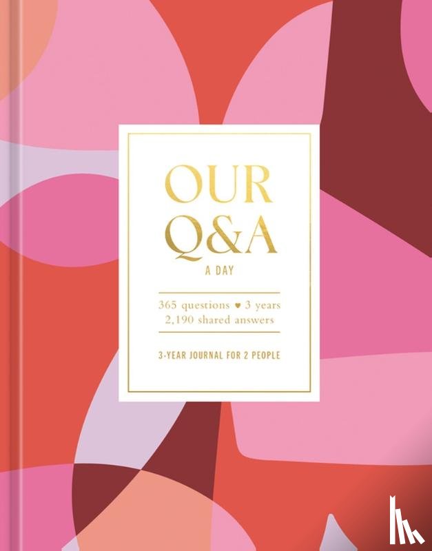 Potter Gift - Our Q&A a Day (Hearts): 3-Year Journal for 2 People