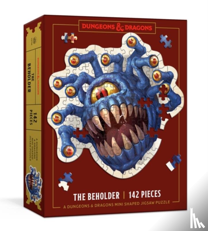 Licensed, Official Dungeons & Dragons - Dungeons & Dragons Mini Shaped Jigsaw Puzzle: The Beholder Edition