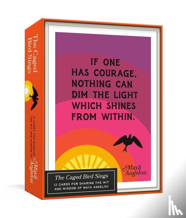 Angelou, Maya - The Caged Bird Sings Note Cards