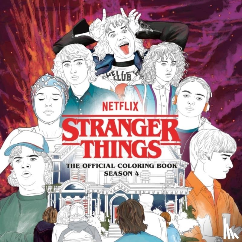 NETFLIX - Stranger Things: The Official Coloring Book, Season 4