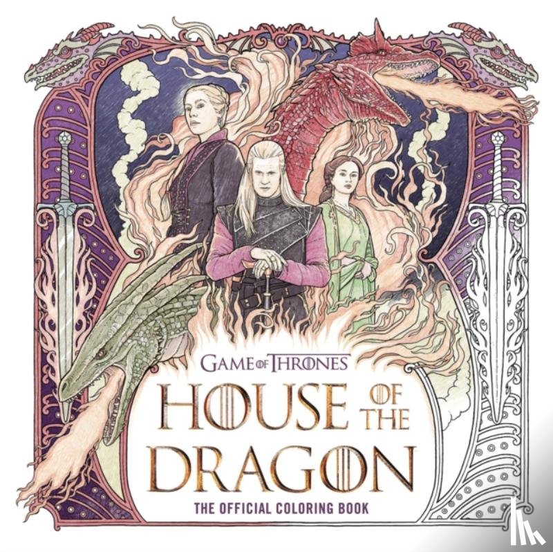 Worlds, Random House - House of the Dragon: The Official Coloring Book