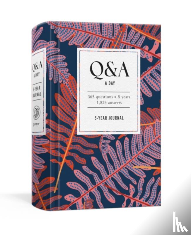 Potter Gift - Q&A a Day Bright Botanicals: 5-Year Journal