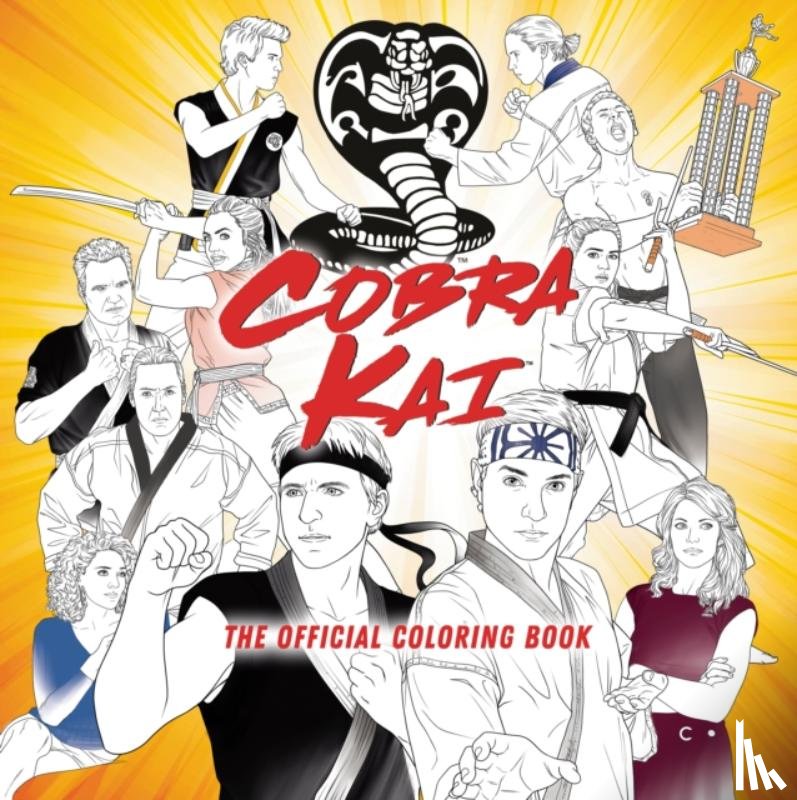 Worlds, Random House - Cobra Kai: The Official Coloring Book
