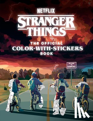 Worlds, Random House - Stranger Things: The Official Color-with-Stickers Book