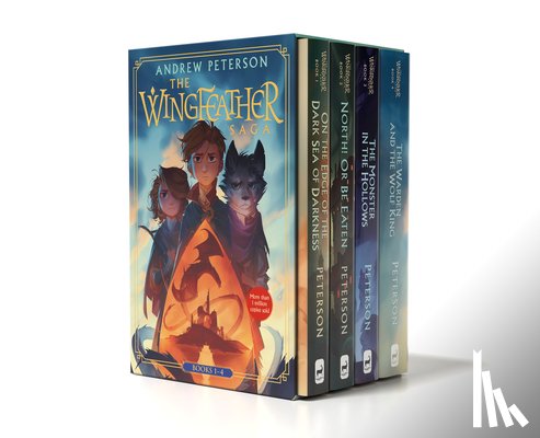 Peterson, Andrew - Wingfeather Saga Boxed Set: On the Edge of the Dark Sea of Darkness; North! or Be Eaten; The Monster in the Hollows; The Warden and the Wolf King
