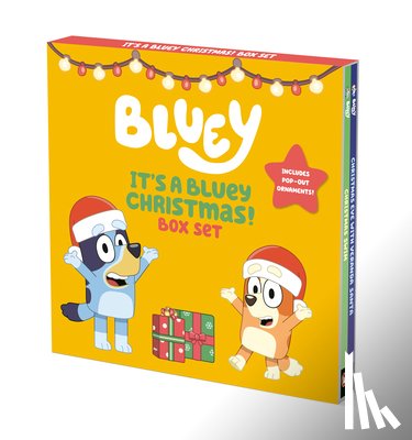 Penguin Young Readers Licenses - It's a Bluey Christmas! Box Set: Includes Pop-Out Ornaments