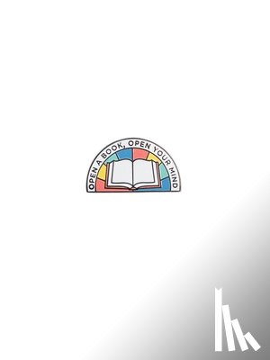 Out of Print - Open a Book, Open Your Mind Enamel Pin
