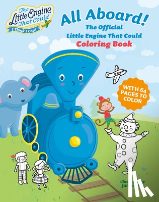 Grosset & Dunlap - All Aboard! The Official Little Engine That Could Coloring Book