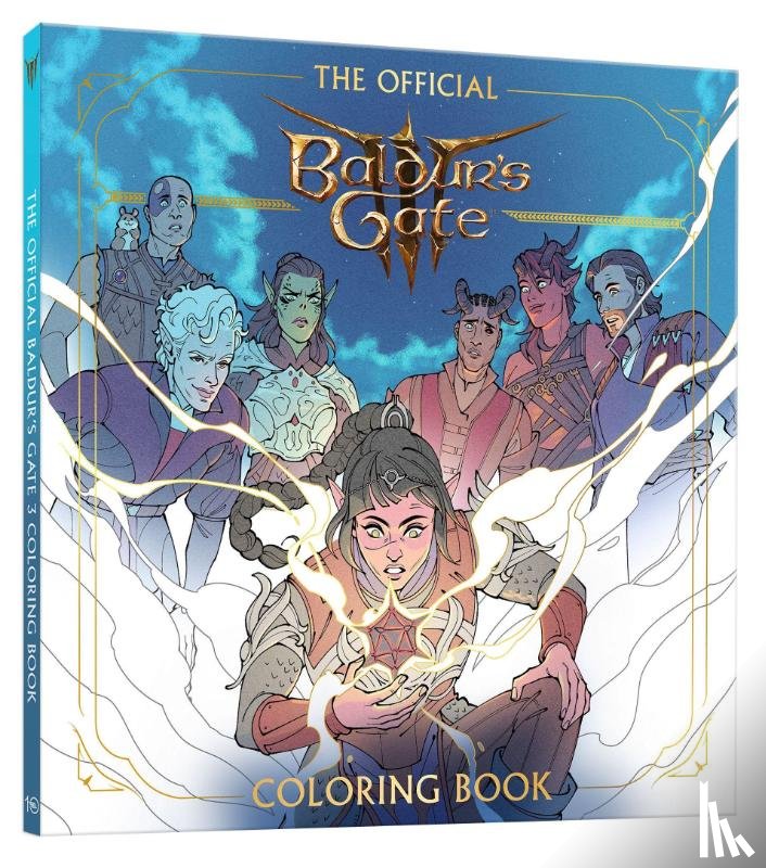 Licensed, Official Dungeons & Dragons, King, Jaki - The Official Baldur's Gate 3 Coloring Book