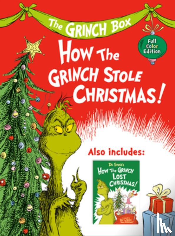 Dr Seuss - The Grinch Two-Book Boxed Set: Dr. Seuss's How the Grinch Stole Christmas! Full-Color Edition and How the Grinch Lost Christmas!