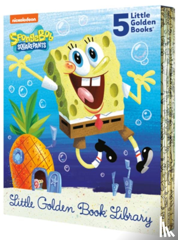 Various - Spongebob Squarepants Little Golden Book Library (Spongebob Squarepants): Mr. Fancypants!; Sponge in Space!, Top of the Class!; Where the Pirates Arrg