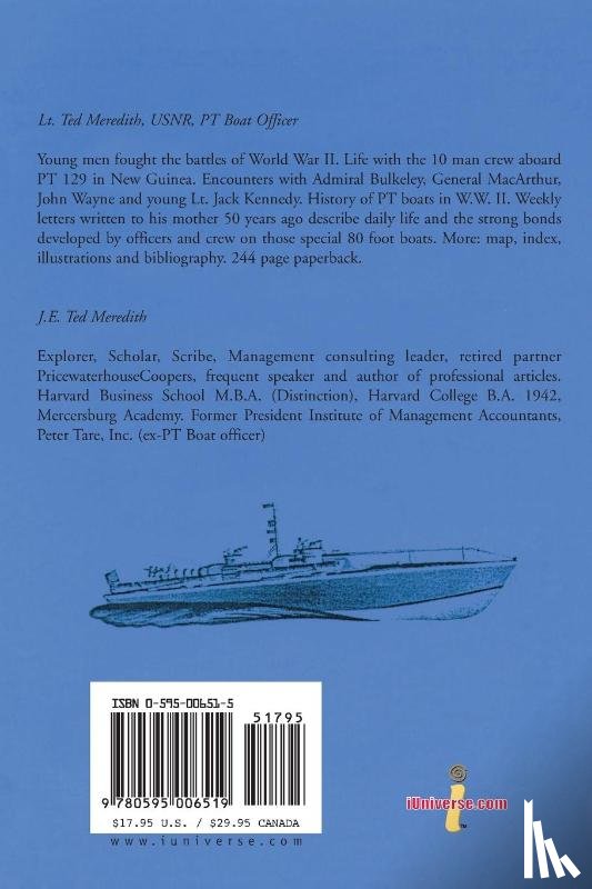 Meredith, J E Ted - Lt. Ted Meredith, USNR