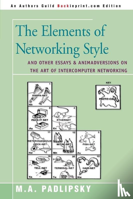 Padlipsky, M a - The Elements of Networking Style