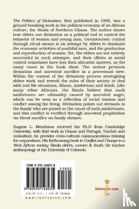 Mendonsa, Eugene L - The Politics of Divination