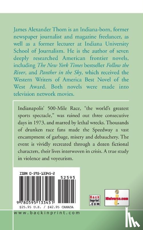 Thom, James Alexander - Spectator Sport