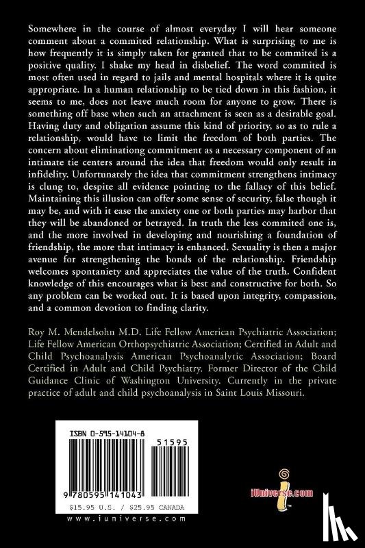 Mendelsohn, Roy M - Pearls